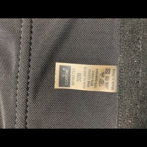 Corset bra 32B black